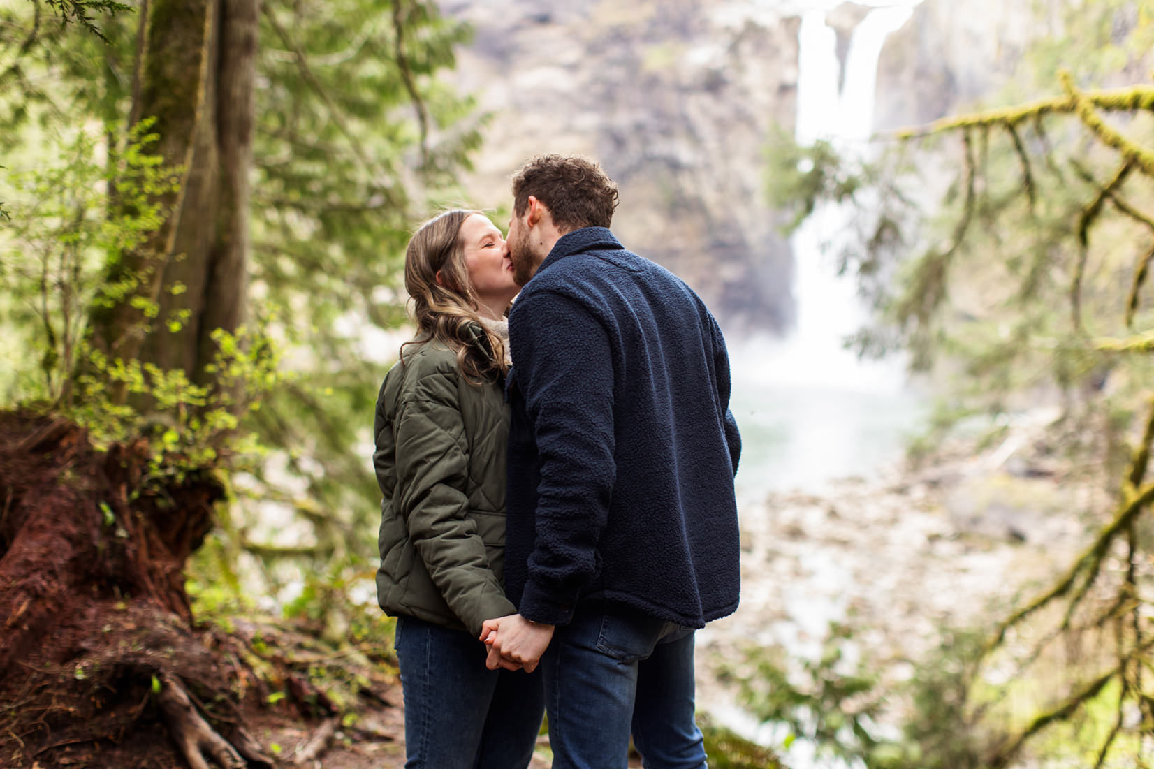 Snoqualmie Falls Surprise Proposal